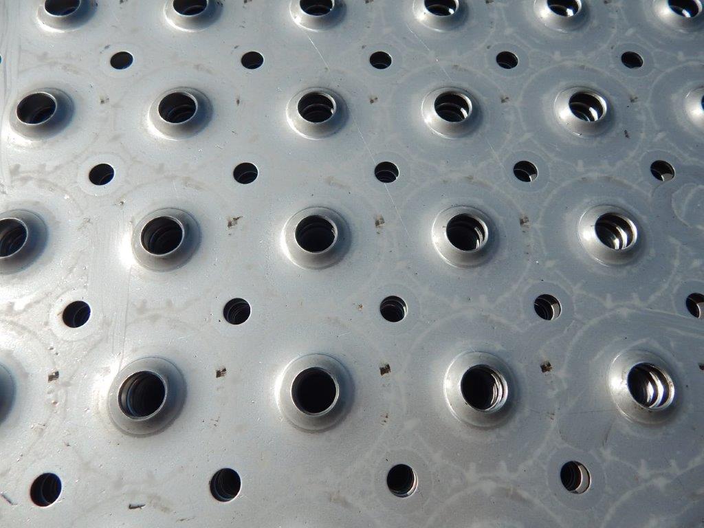 Oceľ Perforované plech