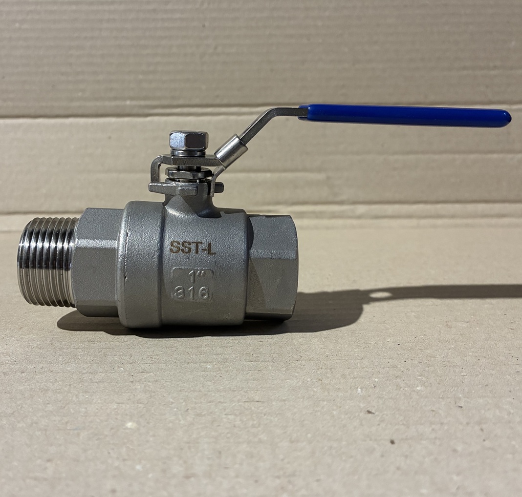 Nerezová oceľ Guľový ventil