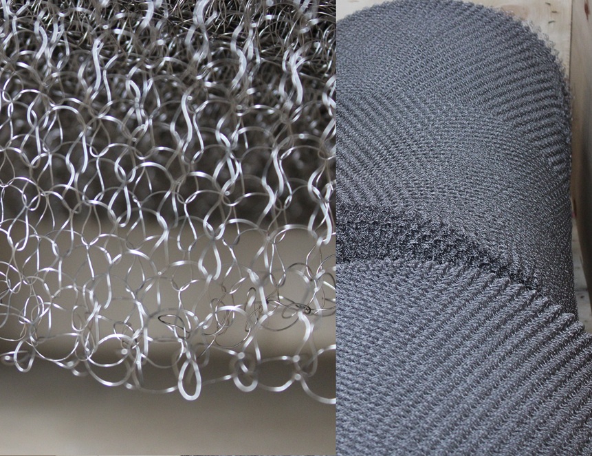 Nerezová oceľ Tkané drôtené